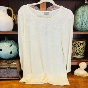 Macy’s JM Stretchy Dress Top NWT